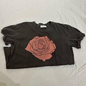 Distressed Rose T-Shirt